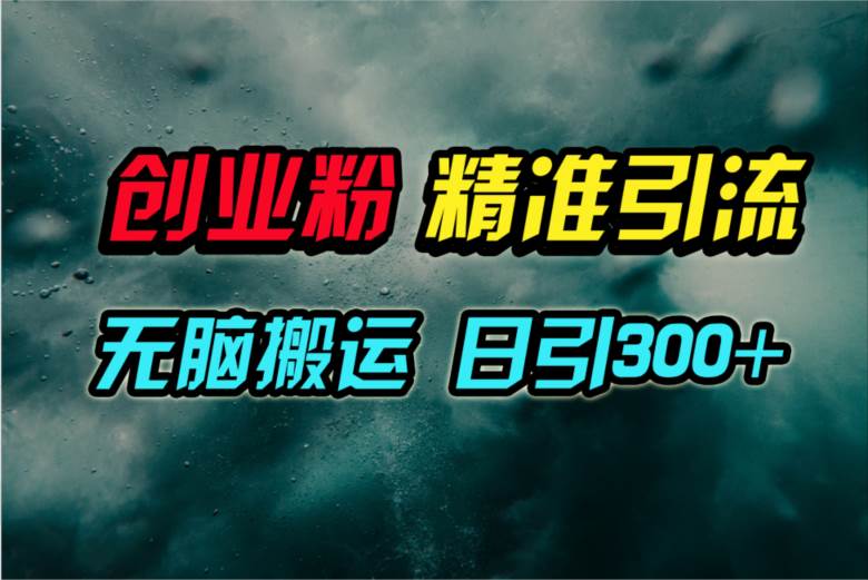 视频号纯搬运日引300+创业粉教程！ - 2Y资源-2Y资源