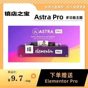 最新Astra主题Astra Pro  (激活中文版/不限站点、永久更新)-2Y资源